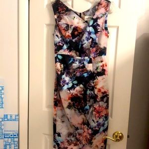 Joseph Ribkoff Floral Stretch Jersey Dress